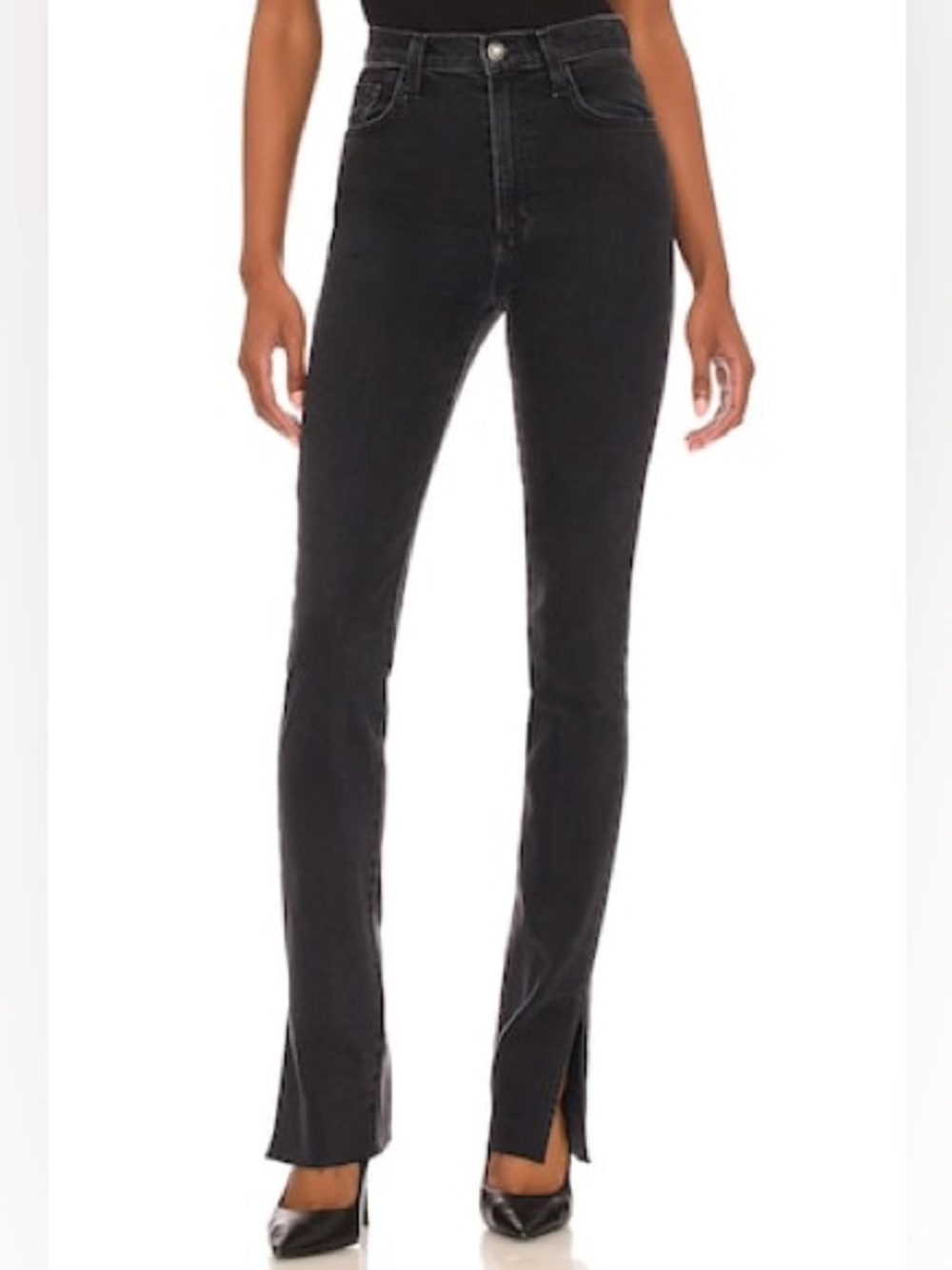 Favorite Daughter The Valentina Tower Super High Rise Cigarette Jeans Size 24